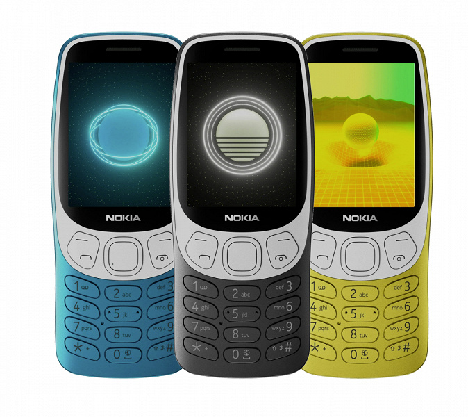 Легендарная Nokia 3210 возвращается спустя 25 лет. Рендеры, все характеристики и цена Nokia 3210 2024
