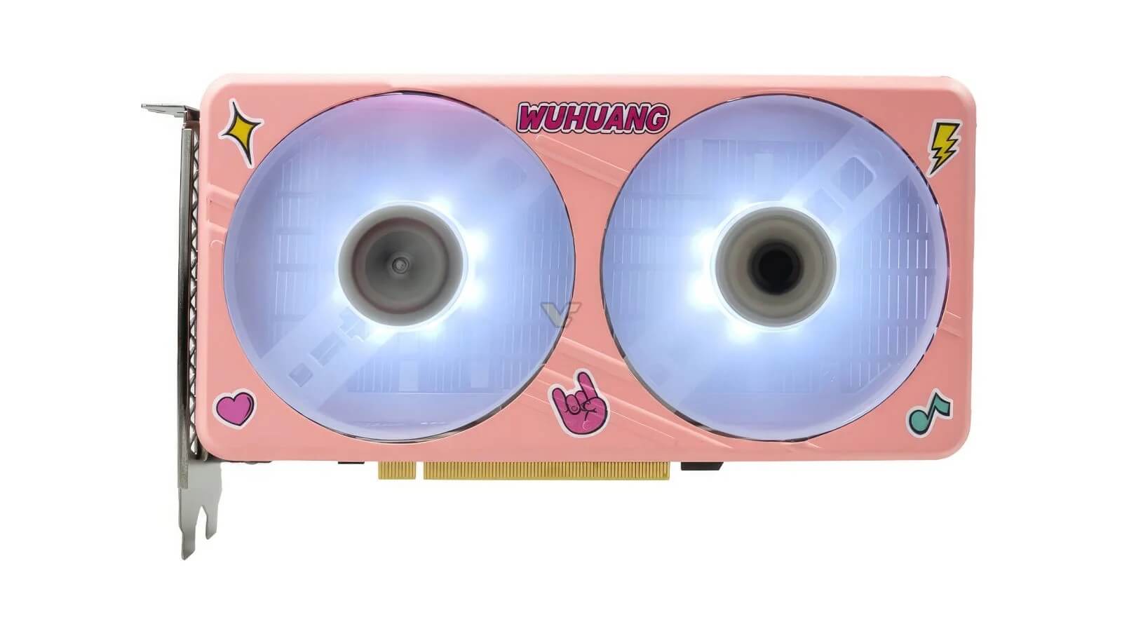 Представлена розовая видеокарта GeForce RTX 4060
