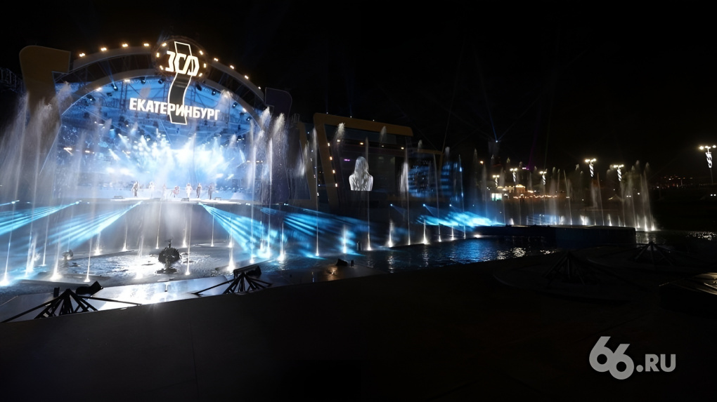 Паводок помешал включить фонтаны в Екатеринбурге